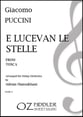 E lucevan le stelle Orchestra sheet music cover